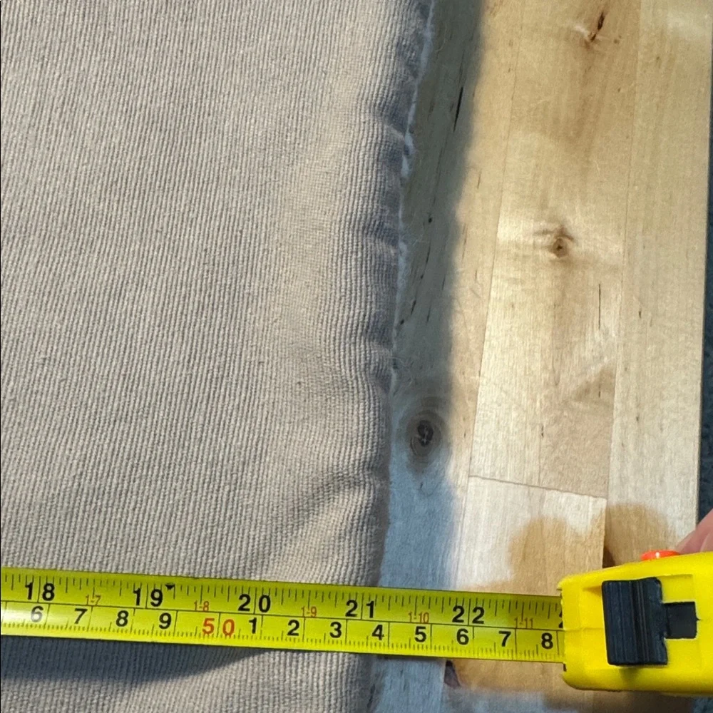 Pottery Barn Wool Cotton Pillow Cover Cream Gray Chunky Diamond Zip Closure 22”